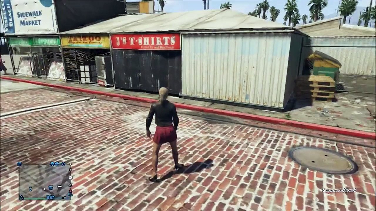 GTA 5 Glitches: Secret room inside beach stool