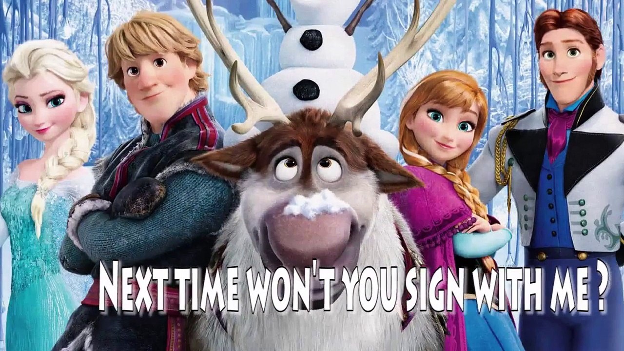 ABC Song Frozen Anna Cartoon ABC Nursery Rhyme Learn Alphabet Education