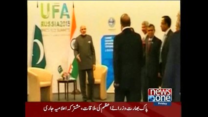 Nawaz, Modi discuss issues of mutual interest