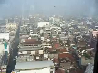 View of Bandung from the Top of  Masjid Raya Bandung Tower