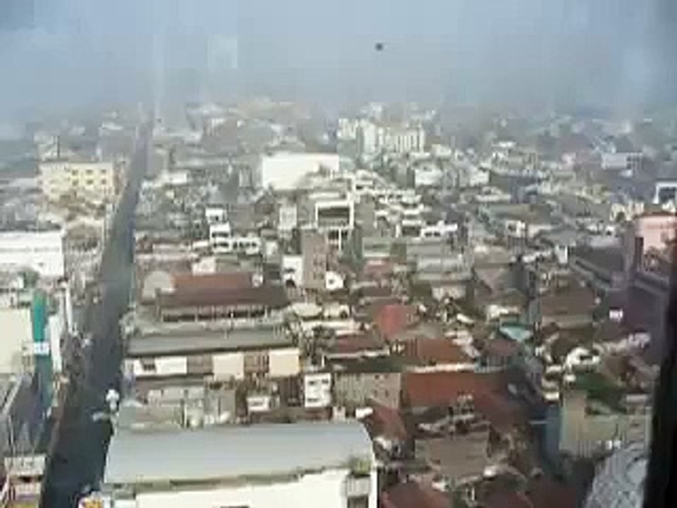 View of Bandung from the Top of  Masjid Raya Bandung Tower