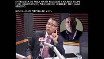 Entrevista de Rosa Maria Palacios al abogado de Rodolfo Orellana 26-02-2015