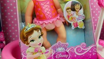 Disney Princess Belle Baby Doll Bath Time Bathtub Color Changers Set + Surprise Toys & Blind Bags