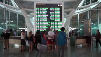 Éruption volcanique : des milliers de touristes bloqués à Bali