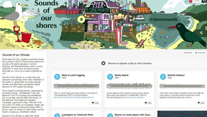 How to record sounds off the British coast