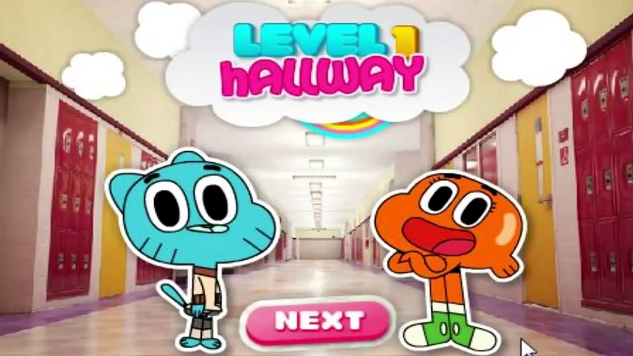 Cartoon Network Games: The Amazing World of Gumball - School House Rush