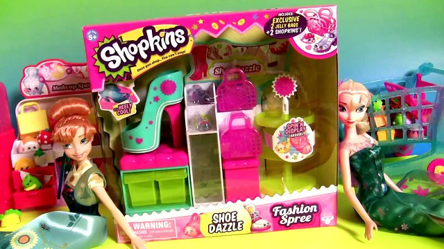 Shopkins Season3 Shoe Dazzle Playset Fashion Spree Spin 'N Display Shoebox Exclusive