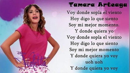 Violetta2- Mi mejor momento- Letra Completa ∞