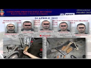 DROGA DALL'OLANDA, 30 ARRESTI