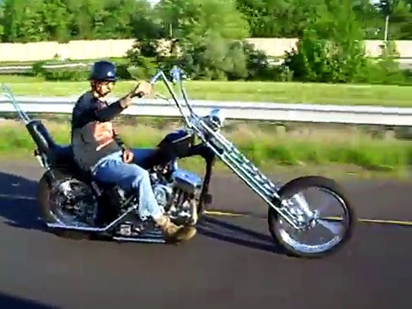 90s Harley Custom Show × Hooters Old School Harley Sportster CHopper- Heading to Hooters Bike Night