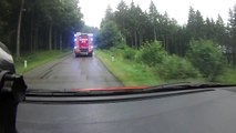 Feuerwehr Melk Verkehrsunfall am Heilsberg mit Personenschaden