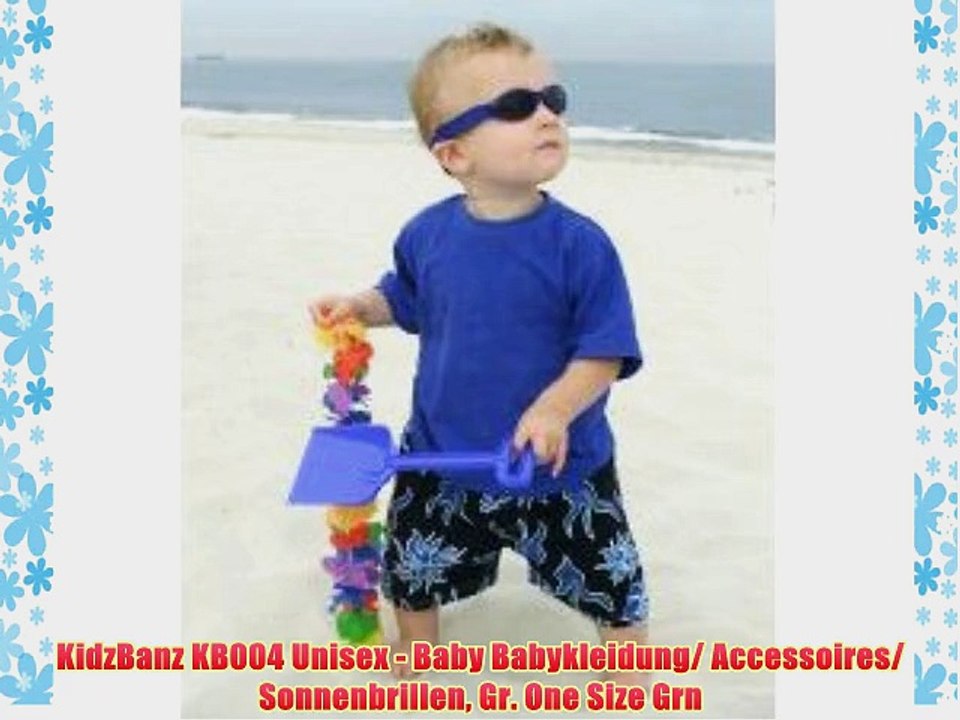 KidzBanz KB004 Unisex - Baby Babykleidung/ Accessoires/ Sonnenbrillen Gr. One Size Grn