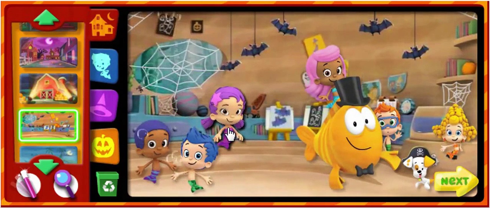 Nick jr Bubble Guppies Bubble Puppy Bubble Pop Cartoon Animation Game Play Walkthrough