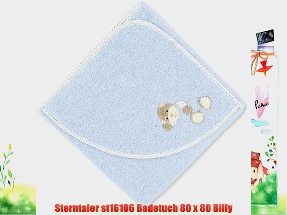 Sterntaler st16106 Badetuch 80 x 80 Billy