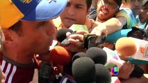 Violencia en las calles de Venezuela por protestas estudiantiles -- Noticiero Univisión