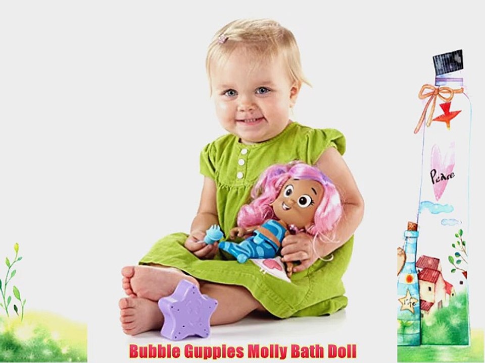 Bubble guppies molly bath doll