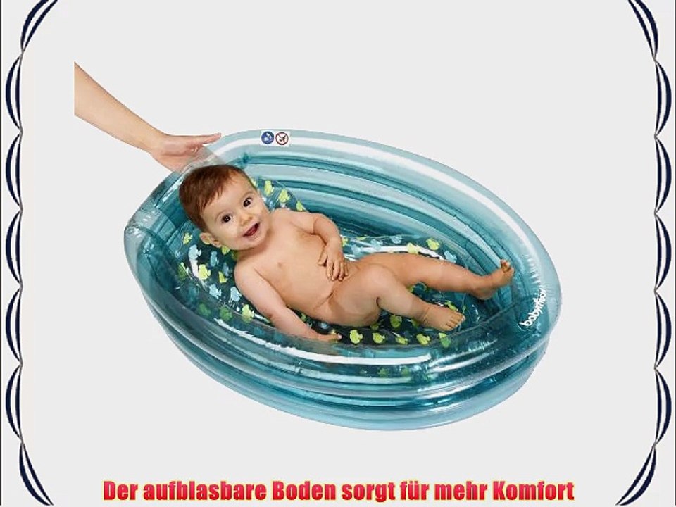Babymoov A019409 Aufblasbare Badewanne mit Einsatz f?r Neugeborene