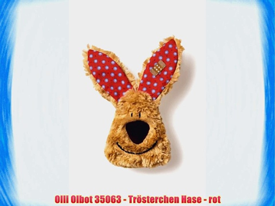 Olli Olbot 35063 - Tr?sterchen Hase - rot
