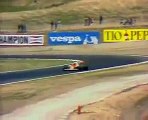 １９８６年のスペイングランプリ・セナ対マンセル