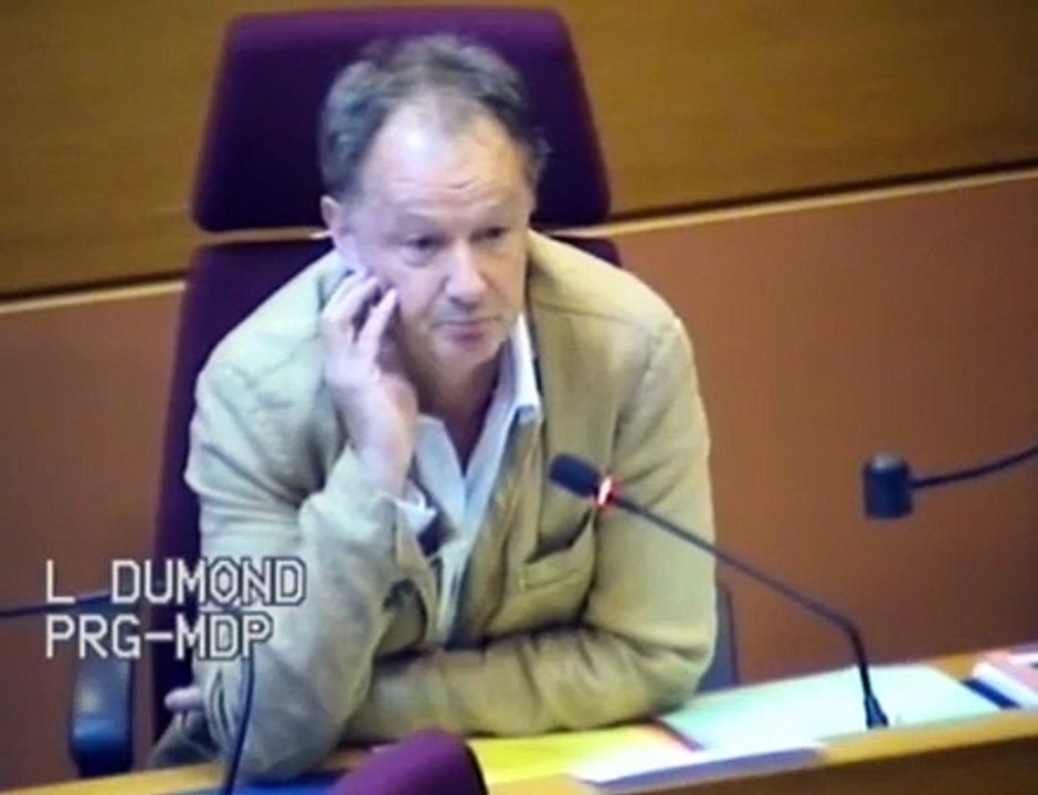 Conseil Régional 10.07.2015 : Explication de vote Laurent Dumond Pass navigo