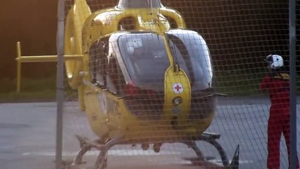 Notarzthubschrauber - Christophorus Krems auf Einsatz in Hainfeld