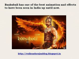 Baahubali Is A Must Watch For Various Reasons Says Vaikundarajan