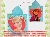 Badeponcho - Disney die Eisk?nigin  FROZEN  - 50 cm * 115 cm - 4 bis 8 Jahre Poncho - mit Kapuze