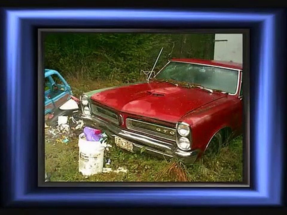 WRECKS CRASHES & NEGLECTED MUSCLE CAR COLLECTION