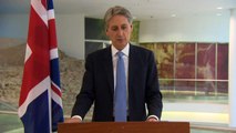 TUNISIA: Hammond delivers warning