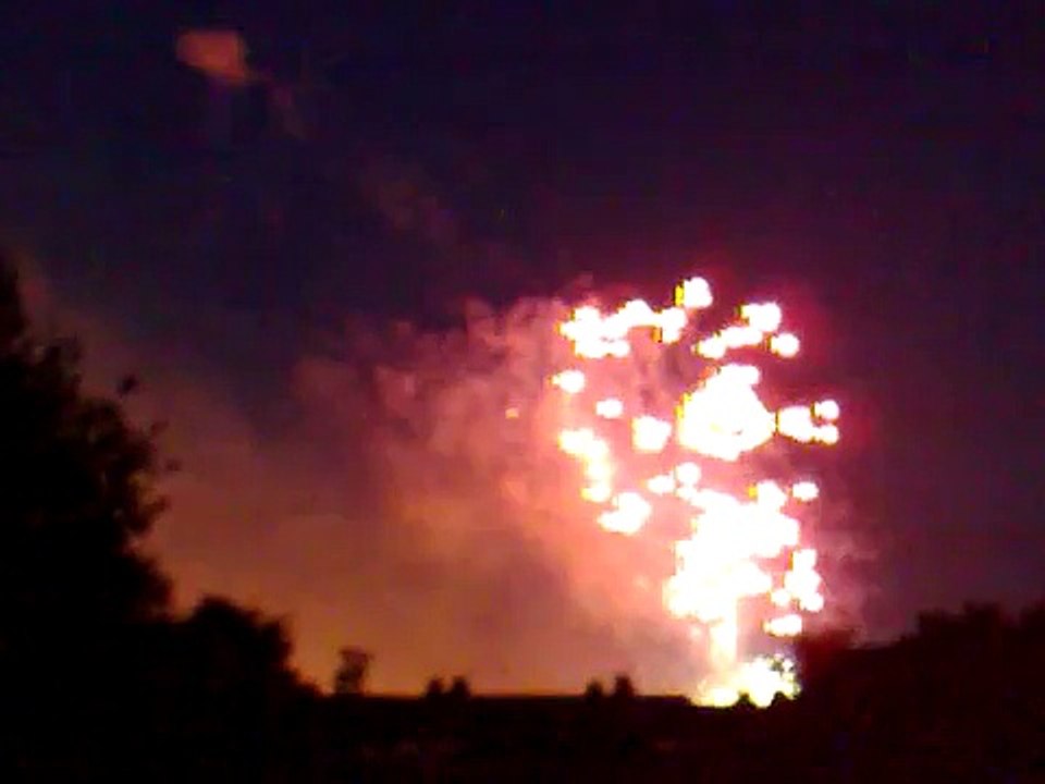 UFO orange ball seen in the skies above gloucester uk