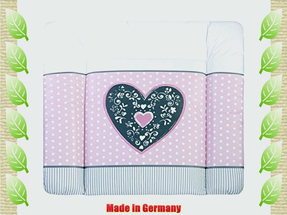 Julius Z?llner 2220125222 Wickelauflage Softy 75/85 Dreamheart rosa