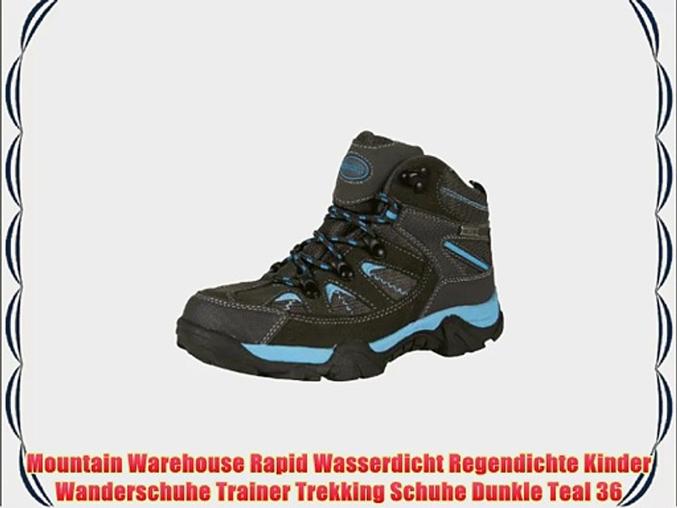 Mountain Warehouse Rapid Wasserdicht Regendichte Kinder Wanderschuhe Trainer Trekking Schuhe