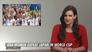 USA Women Defeat Japan In FIFA Womens World Cup 2015
