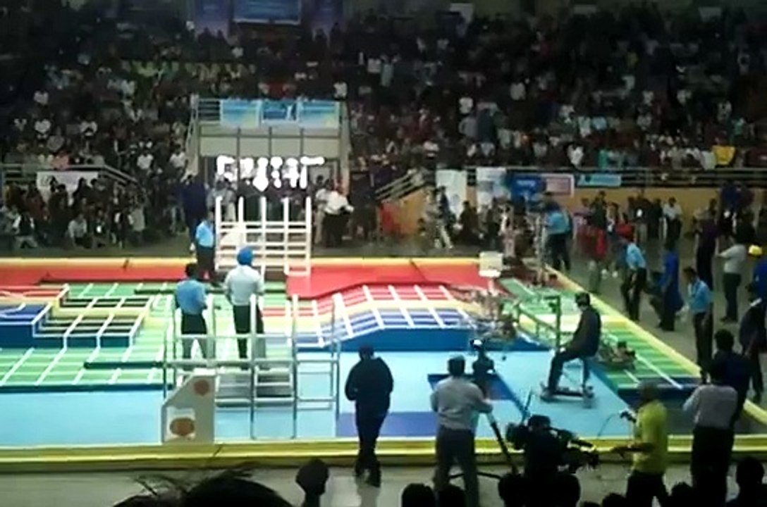 ABU Robocon 2012 India MIT Vs NIRMA - FINAL