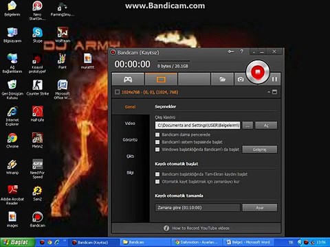 bandicamda nasıl oyun videosu çekilir Murat Destici