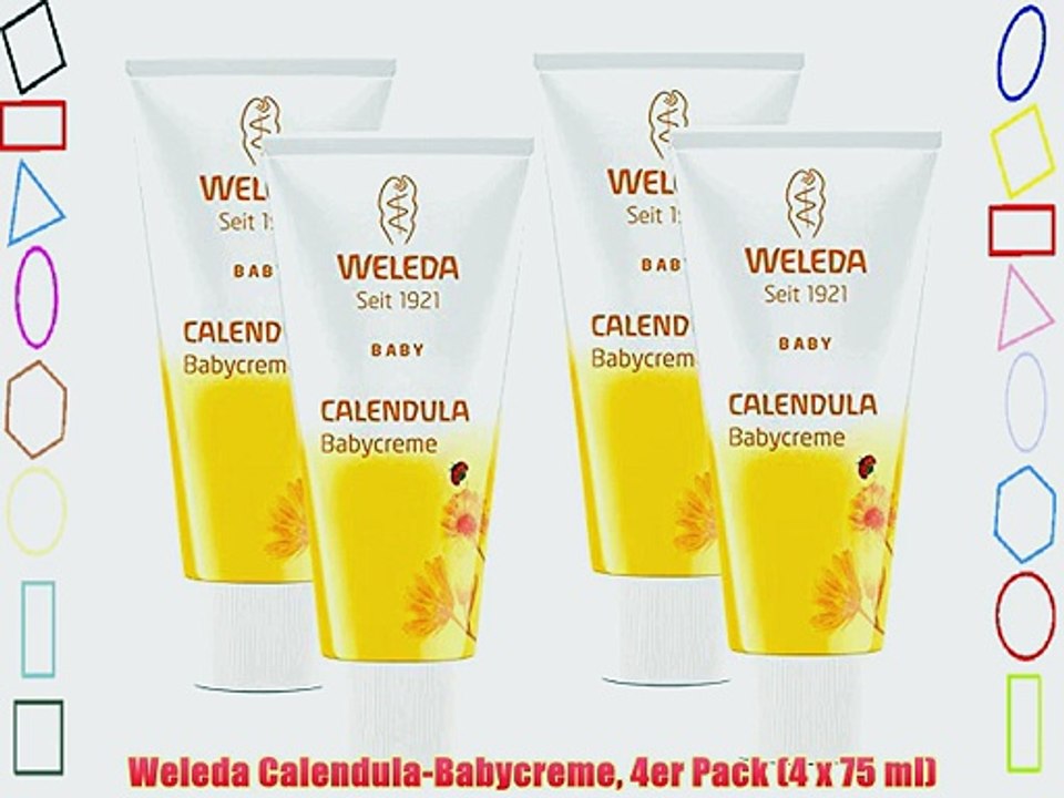Weleda Calendula-Babycreme 4er Pack (4 x 75 ml)