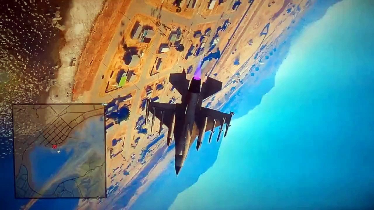 GTA 5 Jet Fighter Dogfight Practice Session