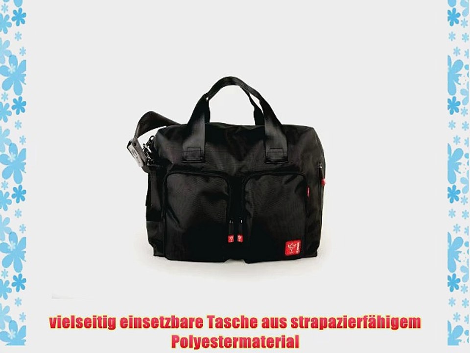 Kaiser 65751/25 - Wickeltasche Worker Farbe: schwarz