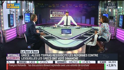 Françoise Rochette VS Guillaume Dard (1/2): Pourra-t-on aboutir à un accord avec la Grèce ? - 10/07