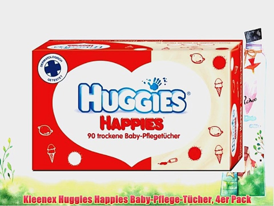 Kleenex Huggies Happies Baby-Pflege-T?cher 4er Pack