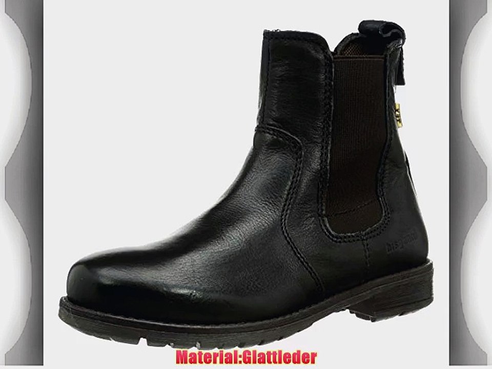 Bisgaard Stiefel mit Tex/Wolle Unisex-Kinder Chelsea Boots Schwarz (50 Black) 35 EU (2.5 Kinder