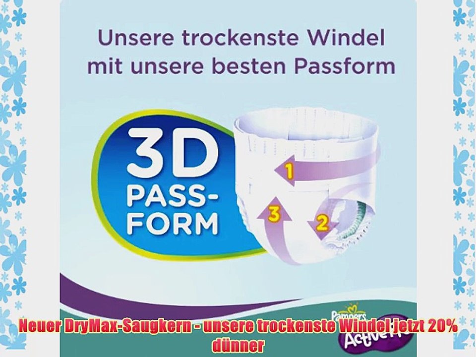 Pampers Active Fit Windeln Gr.4 Maxi 7-18kg Giga 123 St?ck