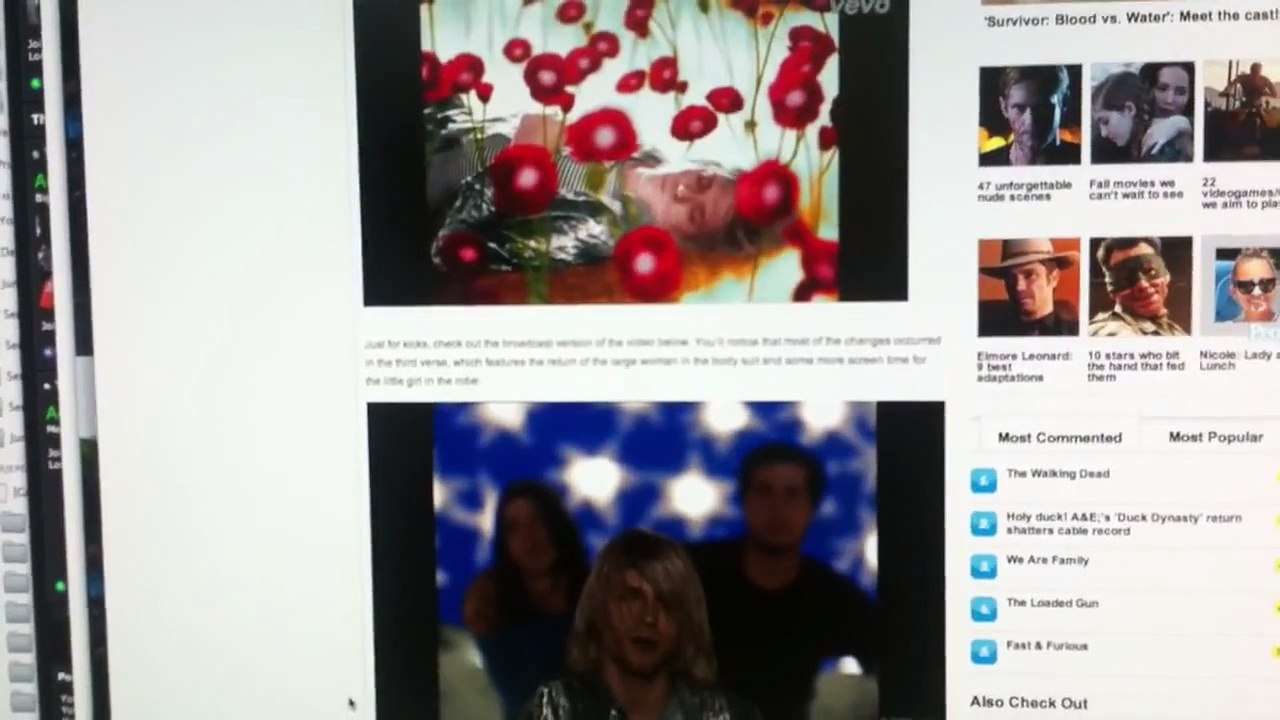 Nirvana Heart shaped Box uncut comparison