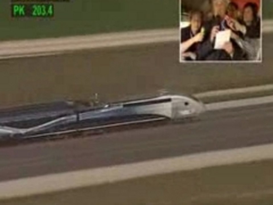Record TGV 574.8 hm/h