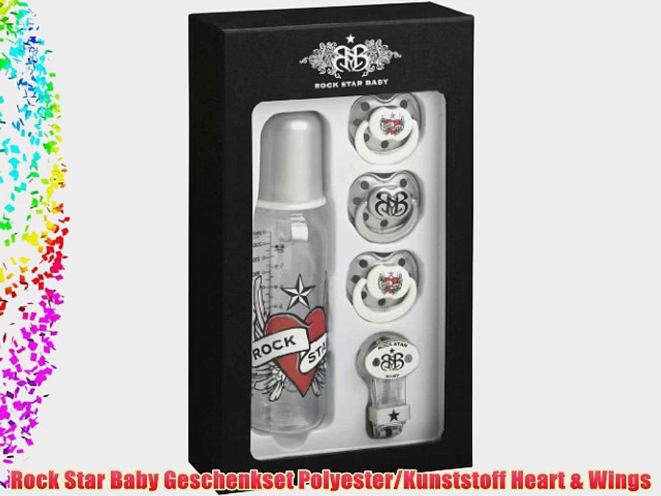Rock Star Baby Geschenkset Polyester/Kunststoff Heart