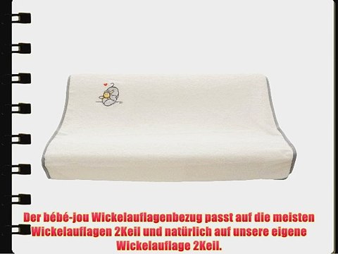 b?b?-jou 3014 - Wickelauflage Bezug 2-keil Humphreys Ecru