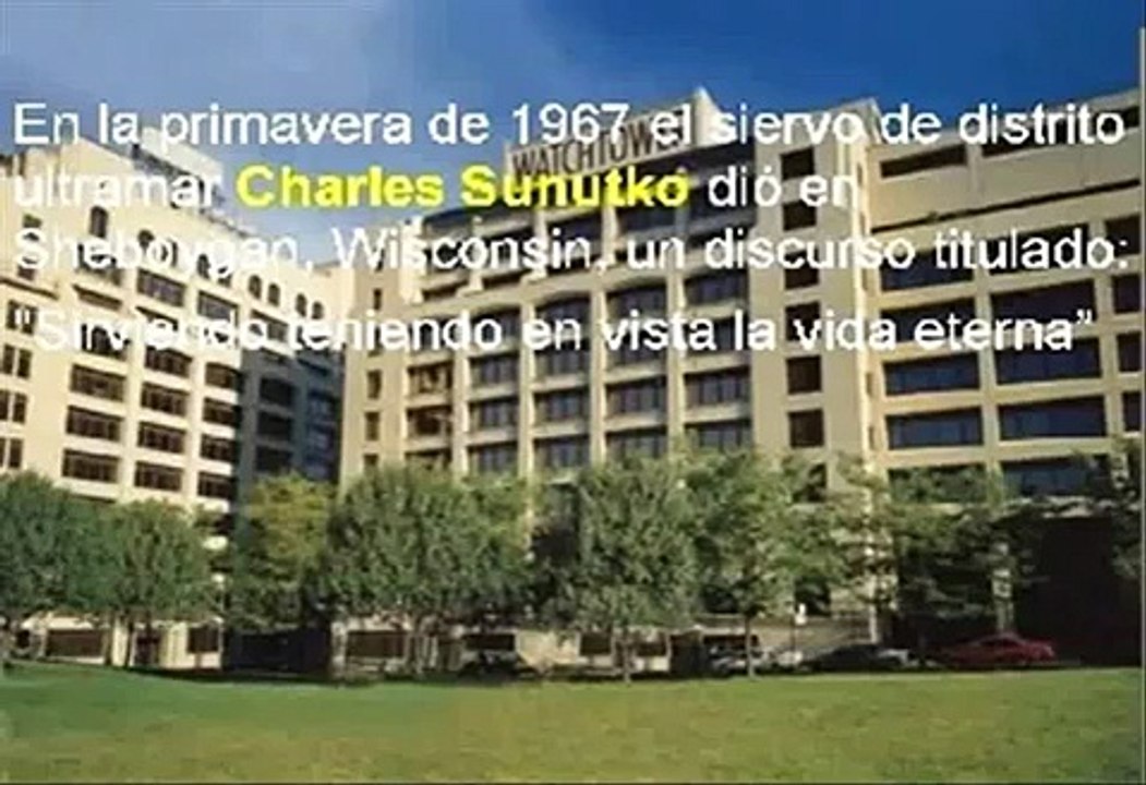 Testigos de Jehová (Discurso electrizante en 1967)