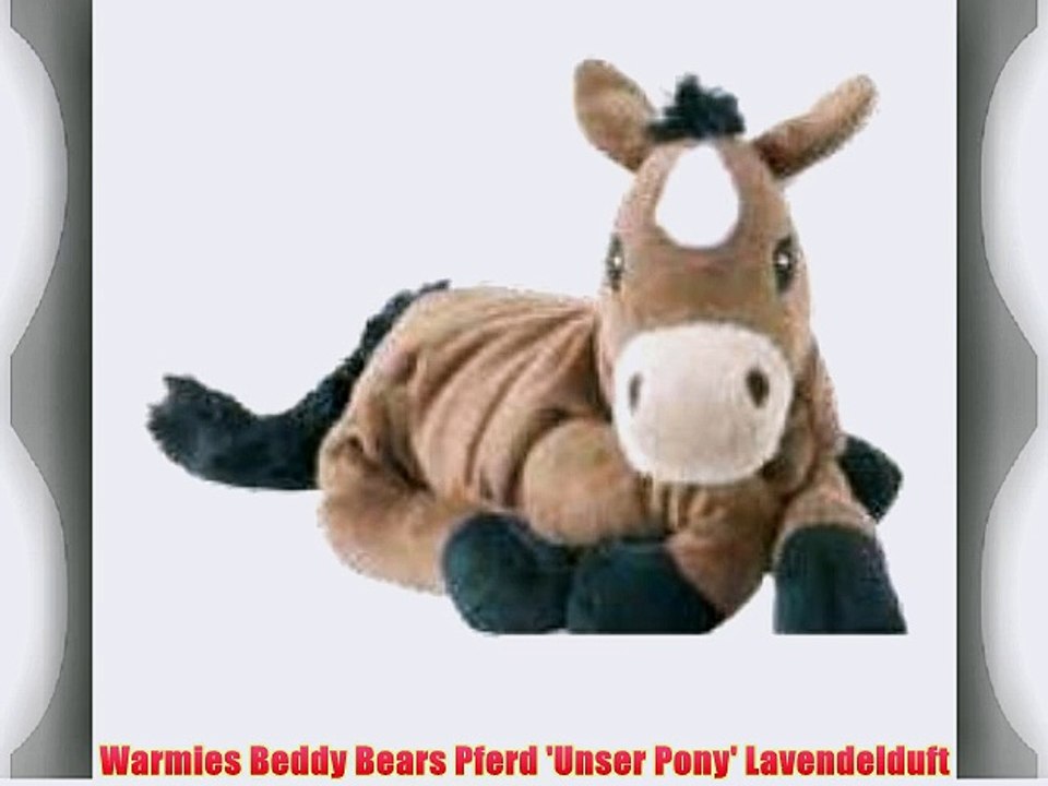 Warmies Beddy Bears Pferd 'Unser Pony' Lavendelduft