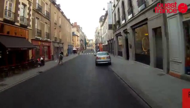 Tour de France : le parcours à Rennes en caméra embarquée