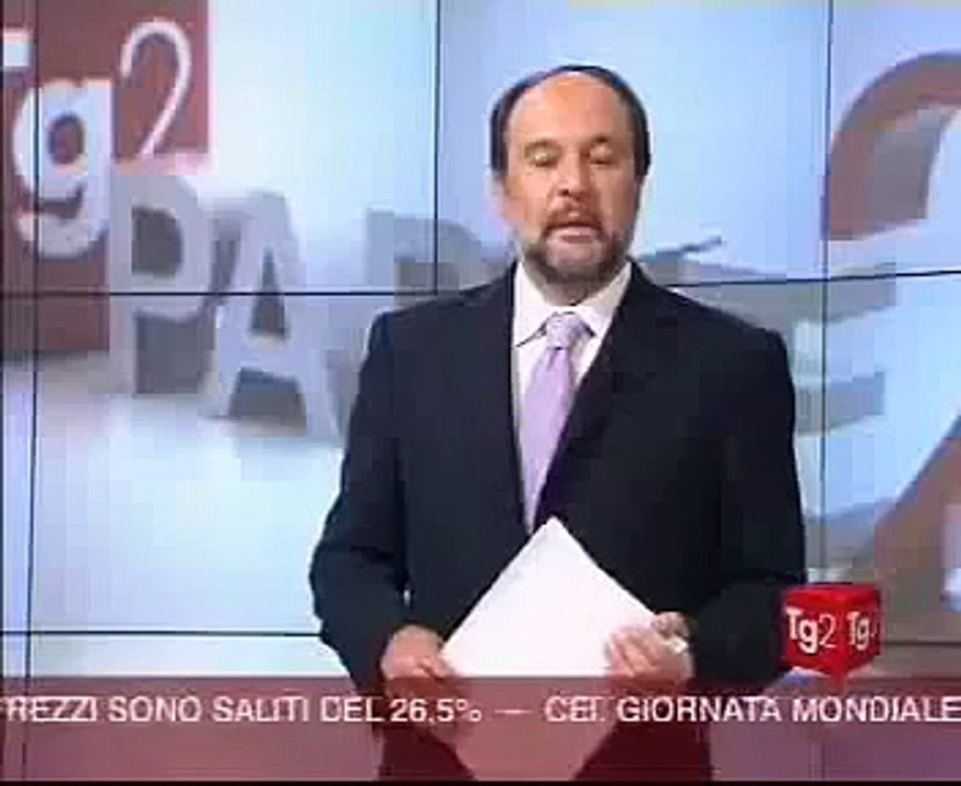 tg2 delle 20.30 del 24 ottobre 2007
